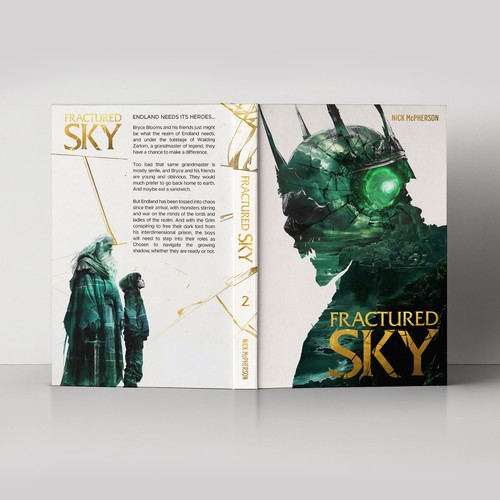 Book Cover for Fractured Sky