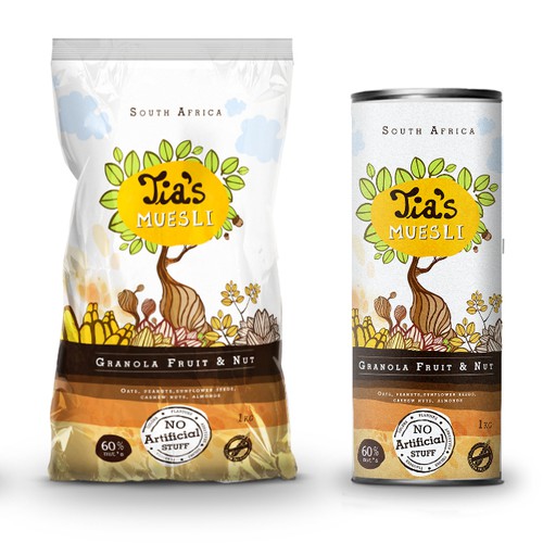  Tia's Muesli Packaging design