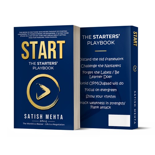 “Start” Book Cover Design Contest
