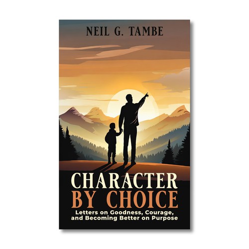 Character By Choice Book Cover Design