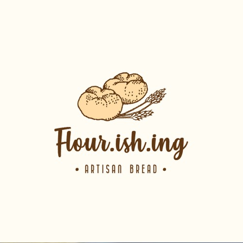 Logo concept for an Artisan Bread Business