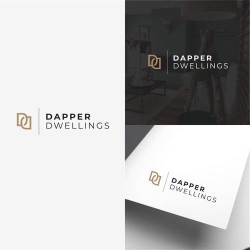 Dapper Dwellings logo design