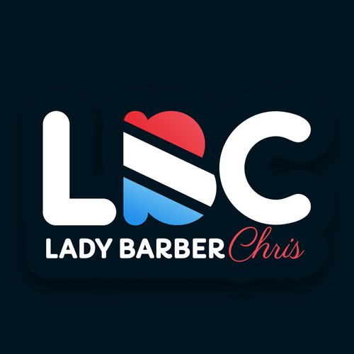 Lady Barber Chris Logo