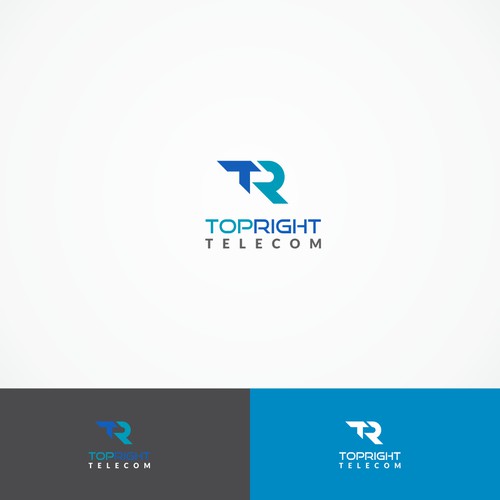 TR logo for TopRight Telecom