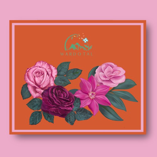 Illustration & design for a Beauty and Care Packaging