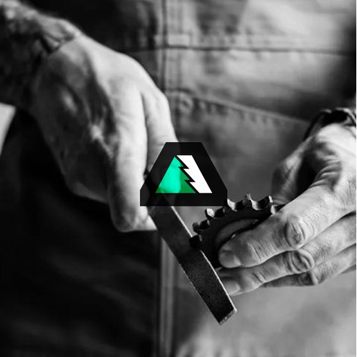 Bold logo design for wood works.