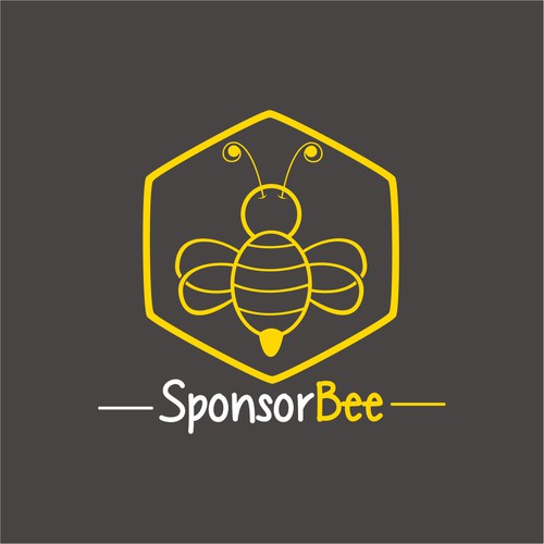 Bee logo design