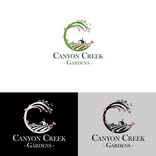 Concept de logo pour Canyon Creek Garden