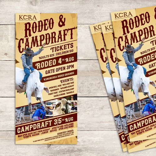 Kununurra Rodeo Leaflet