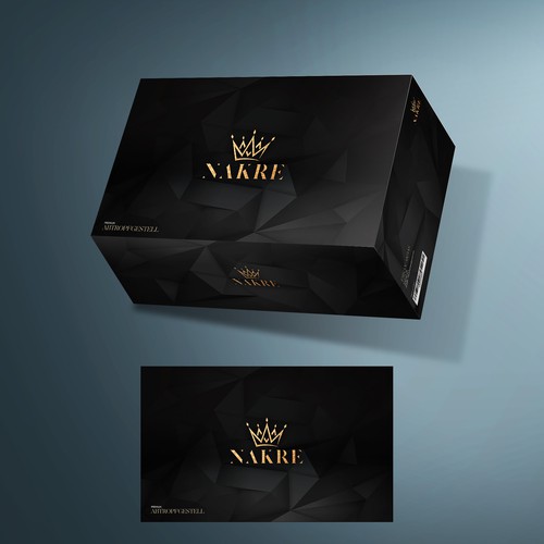 Strict box design for a premium product