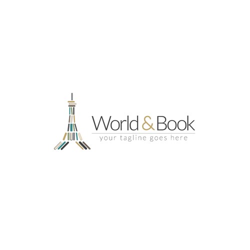 Design a modern, fun logo to attract travellers and booklovers