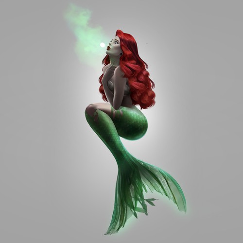 Dark version of the Little Mermaid
