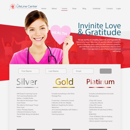 LifeLine Center Web Design