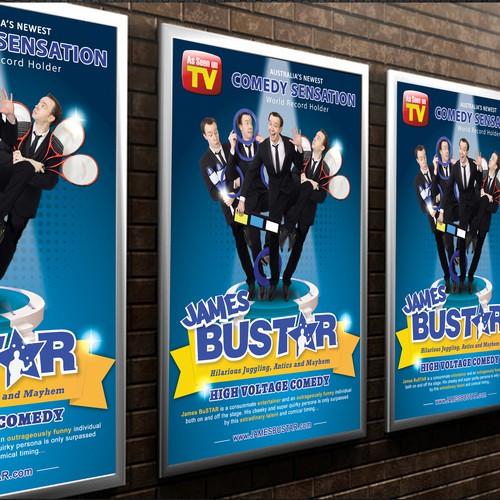 Create a Eye Catching Comedy Poster