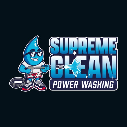 Logo for Supreme Clean Power Washing 