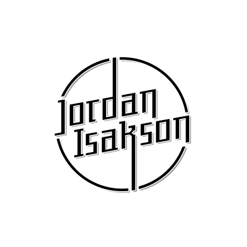 Typography Logo For Jordan Isakson