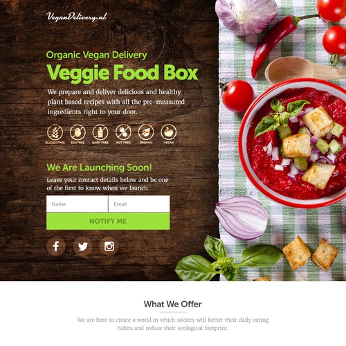 Veggie food box