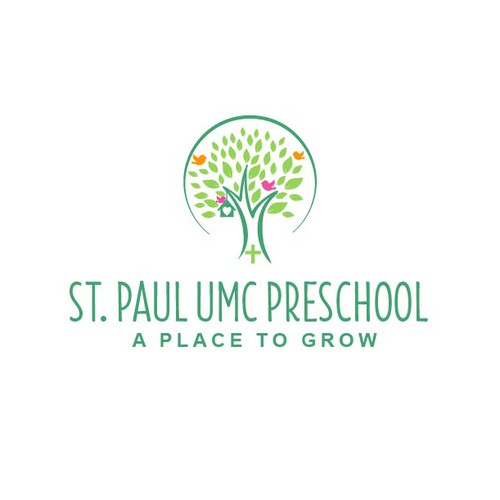 St. Paul UMC Preschol logo