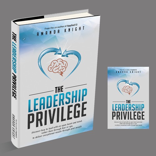 Design a book cover that will make business leaders want to read about how to become exceptional leaders