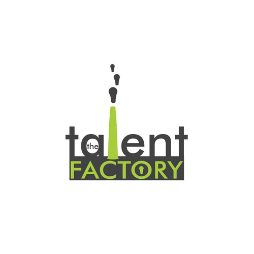 a logo for The Talent Factory (education and startup / (social) entrepreneurship trainings)
