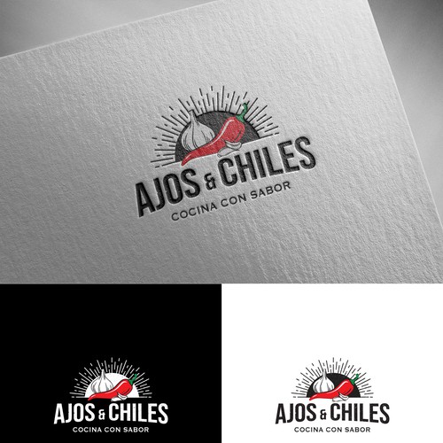 Logo Design - Ajos & Chiles