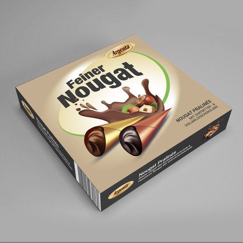 Box Packaging Feiner Nougat 