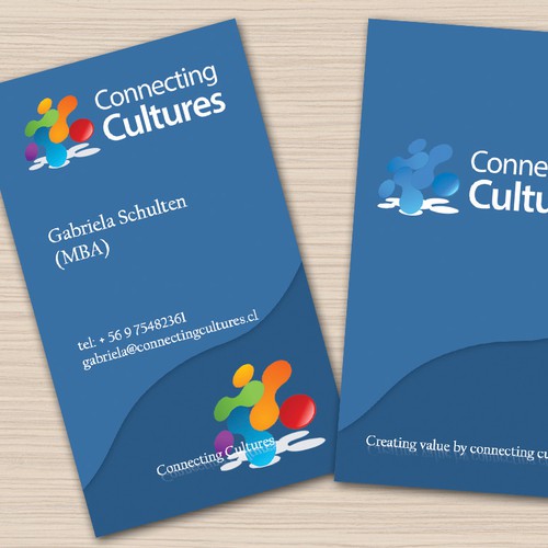  Connecting Cultures needs business card and stationary