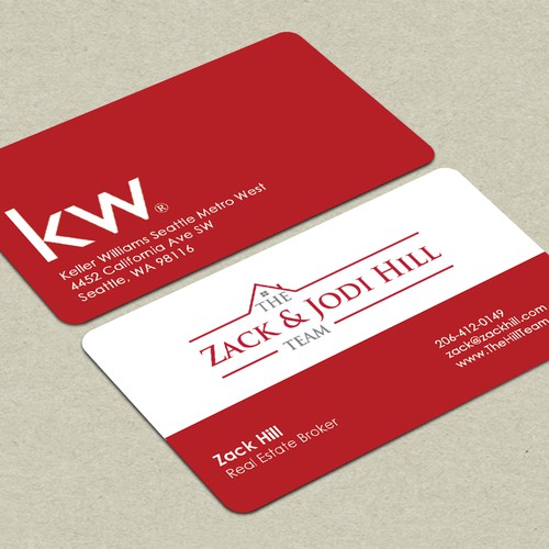 Zack & Jodi Hill Team: Business Card