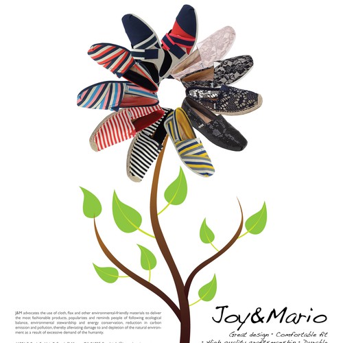 Magazine Ad for Joy&Mario