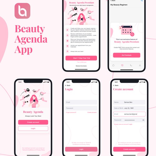 Beauty Agenda App