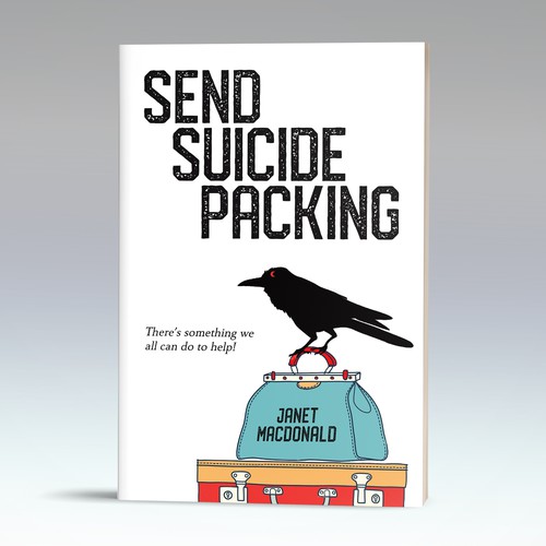 Interesting take for a book on suicide prevention