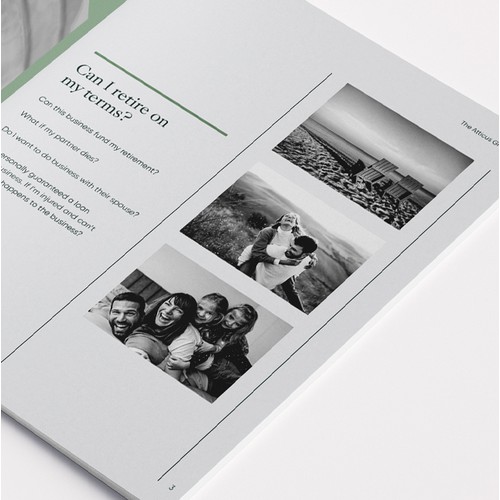 The Atticus Group - Bi-fold Brochure Design 