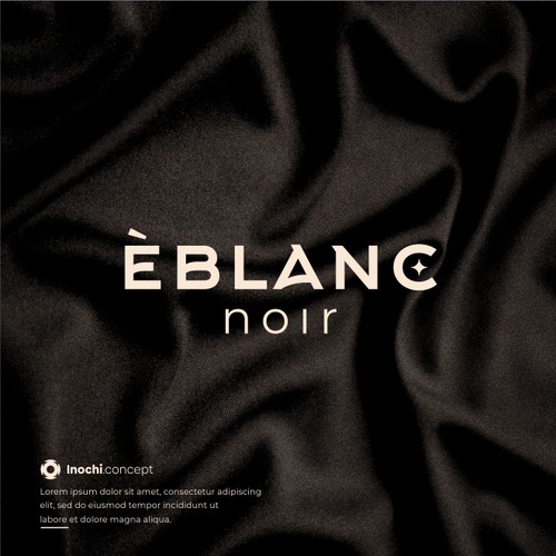 èblanc noir