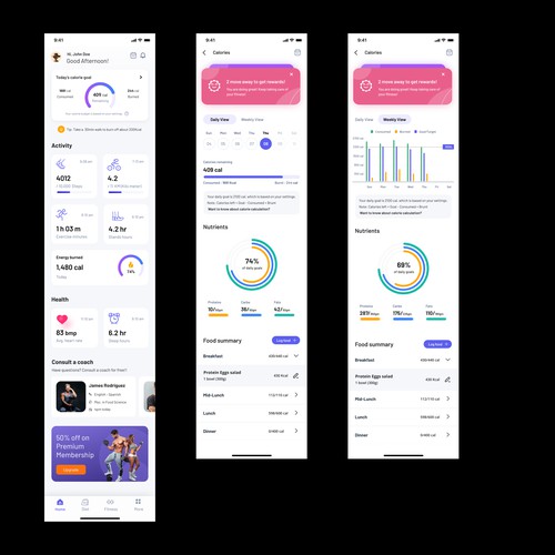 Health and Fitness App