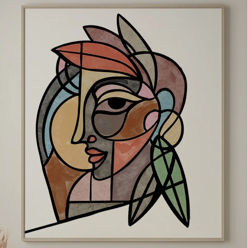 Wall art for an ethnic restaurant