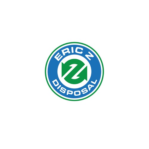 Trash disposal logo design