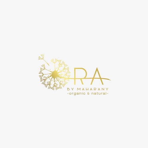 Elegant logo for skin care products.