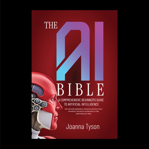 The AI Bible book cover design