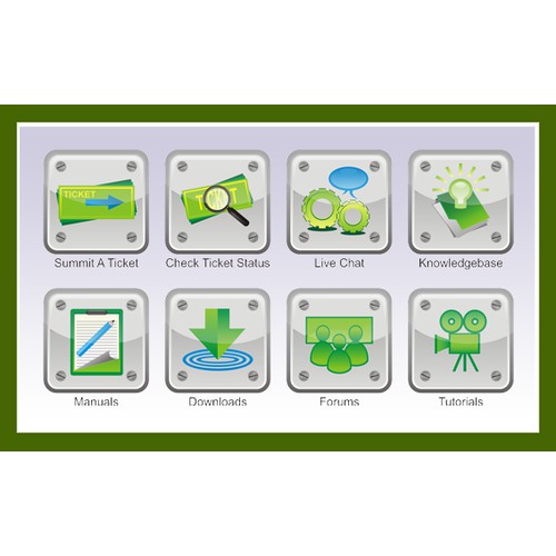 Icons for web 2.0