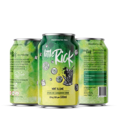 Little Rick Sparkling Mint & Lime