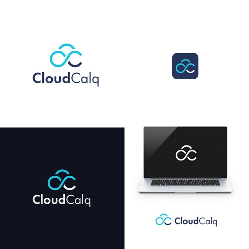 Cloud Calq Logo Design