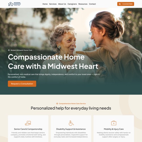 Home Services Agency Website