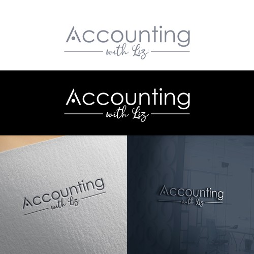 Logo for an Accounting related online courses and consulting for entrepreneurs
