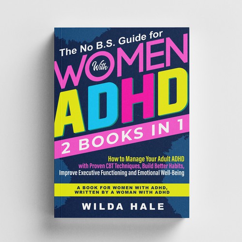Women with Adult ADHD book cover design