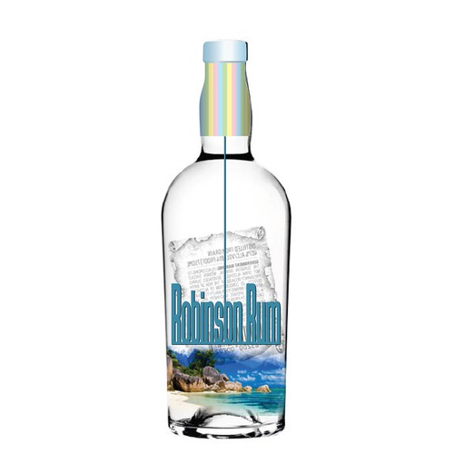 Rum label design