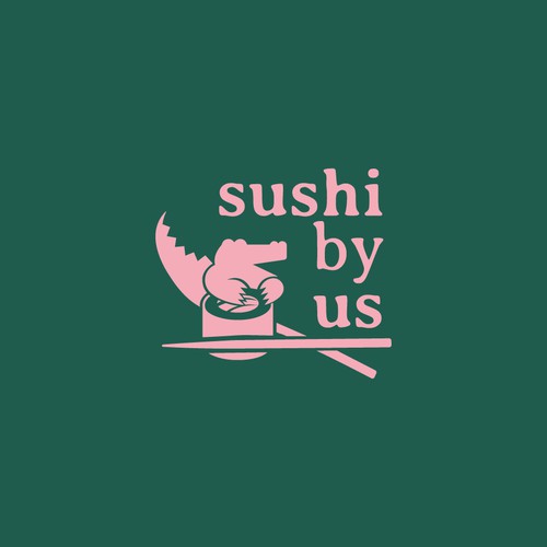 Logo Sushi By Us