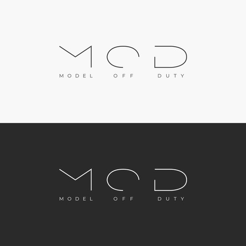 Model of Duty A Minimal and Empirical Logo Design