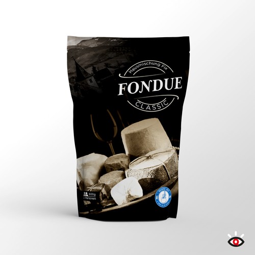 Rustic packaging for fondue