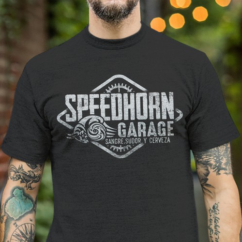 Speedhorn Garage T-shirt