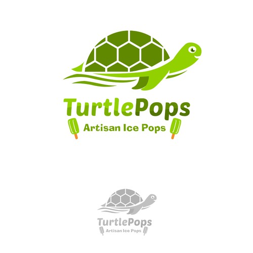 logo concept for turtlepops ! 
